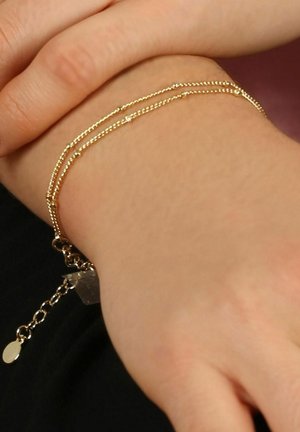 SNÖ of Sweden, AMSTERDAM DOUBLE CHAIN BRACE - Bracelet - gold-coloured