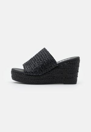 XTI, Mules à talons - black