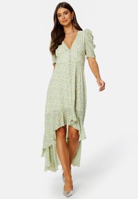 LUXE HIGH-LOW MIDI DRESS - Maxi šaty - mint