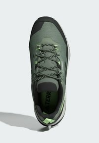 Adidas Terrex AX4 HIKING - Zapatillas de senderismo - silver green   core black   crystal jade