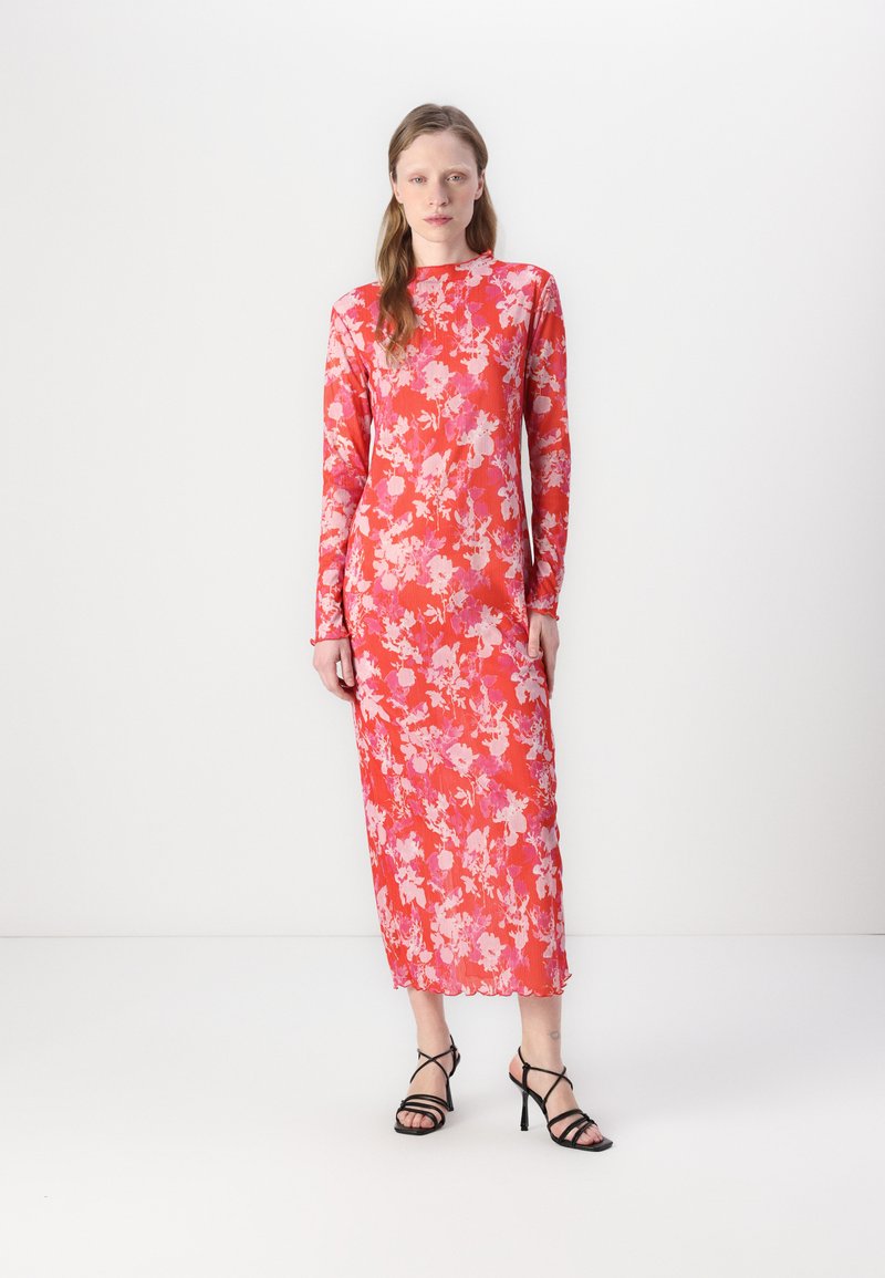 Mads Nrgaard FANCY MELANIE - Jersey dress - rose/fiery red/multi-coloured - Zalando.ie Mads Nrgaard FANCY MELANIE - Jersey dress - rose/fiery red/multi-coloured - Zalando.ie