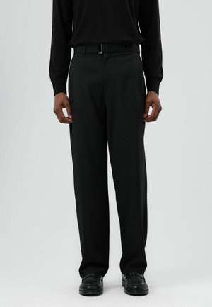 RELAXED FIT - Broek - black