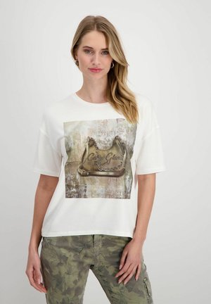 Monari T-shirt con stampa - off white