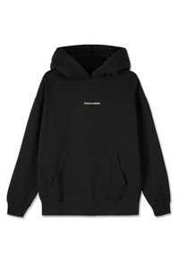 CLARITA LOGO  - Jersey con capucha - washed black