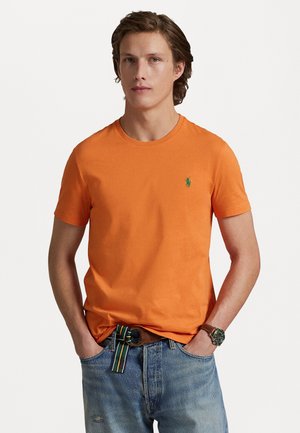 Polo Ralph Lauren CUSTOM SLIM FIT JERSEY CREWNECK T-SHIRT - T-shirt basic - bedford orange