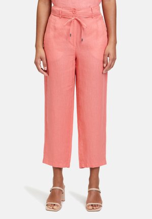 SOMMER MIT GÜRTEL - Pantalon classique - porcelain rose