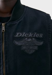 Dickies DICKIES X HARLEY DAVIDSON INSULATED VEST - Waistcoat - black