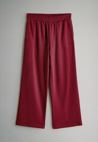 THE SET REGULAR FIT - 2 PIECE TAPED CREW NECK  AND WIDE LEG  SET   - Verryttelypuku - red