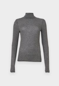 VINELLIE ROLL NECK - Top dugih rukava - dark grey melange