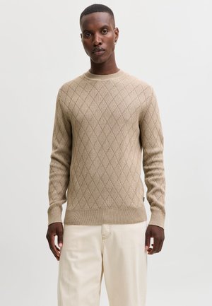 Jack & Jones PREMIUM, Jersey de punto - petrified oak