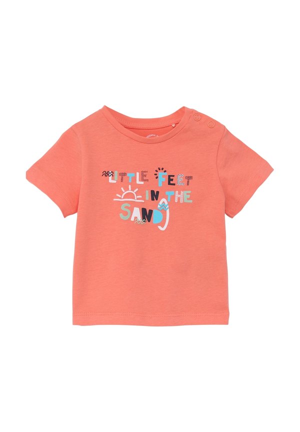 MIT STATEMENT - T-Shirt print - papaya
