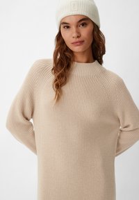 comma casual identity Jumper dress - beige