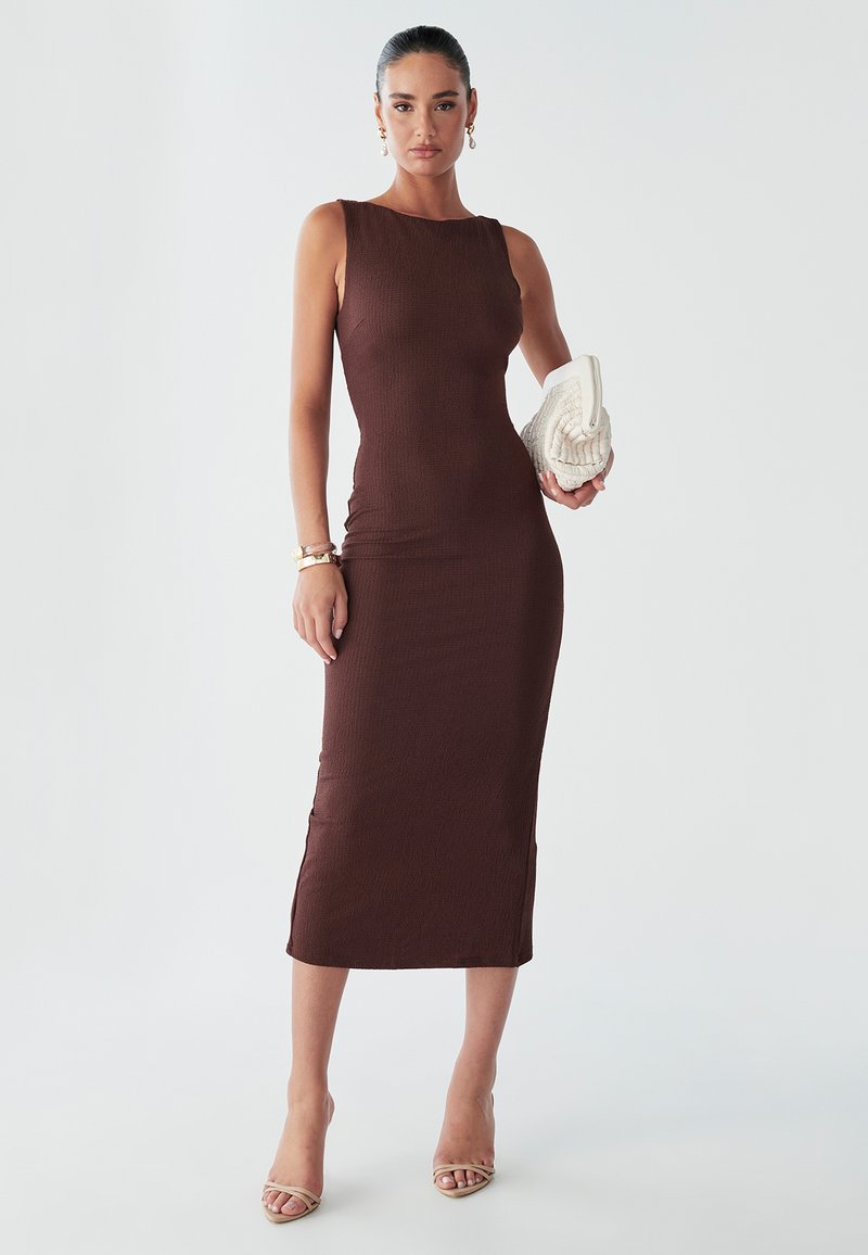 Brown Sheath Dress - Buy Online | Dresses