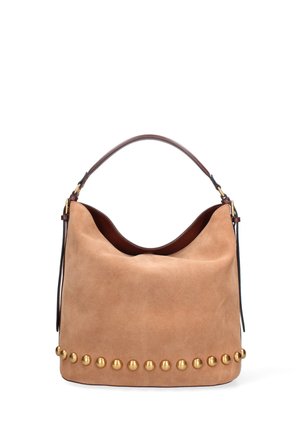 SHOULDER - Borsa a mano - cognac