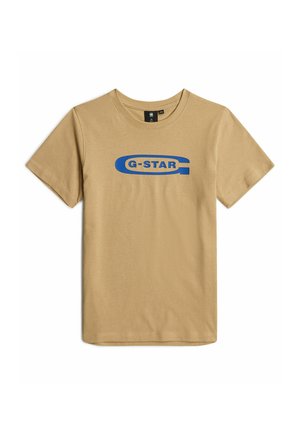 SHORT SLEEVE REGULAR - T-shirt imprimé - cream