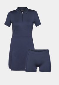 KANAI DRESS 2-IN-1 - Leggings - navy