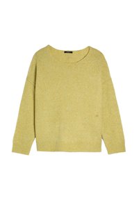 Strikkegenser - yellow