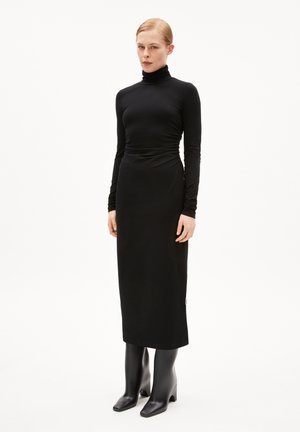 ADAAJA - Jerseykleid - black
