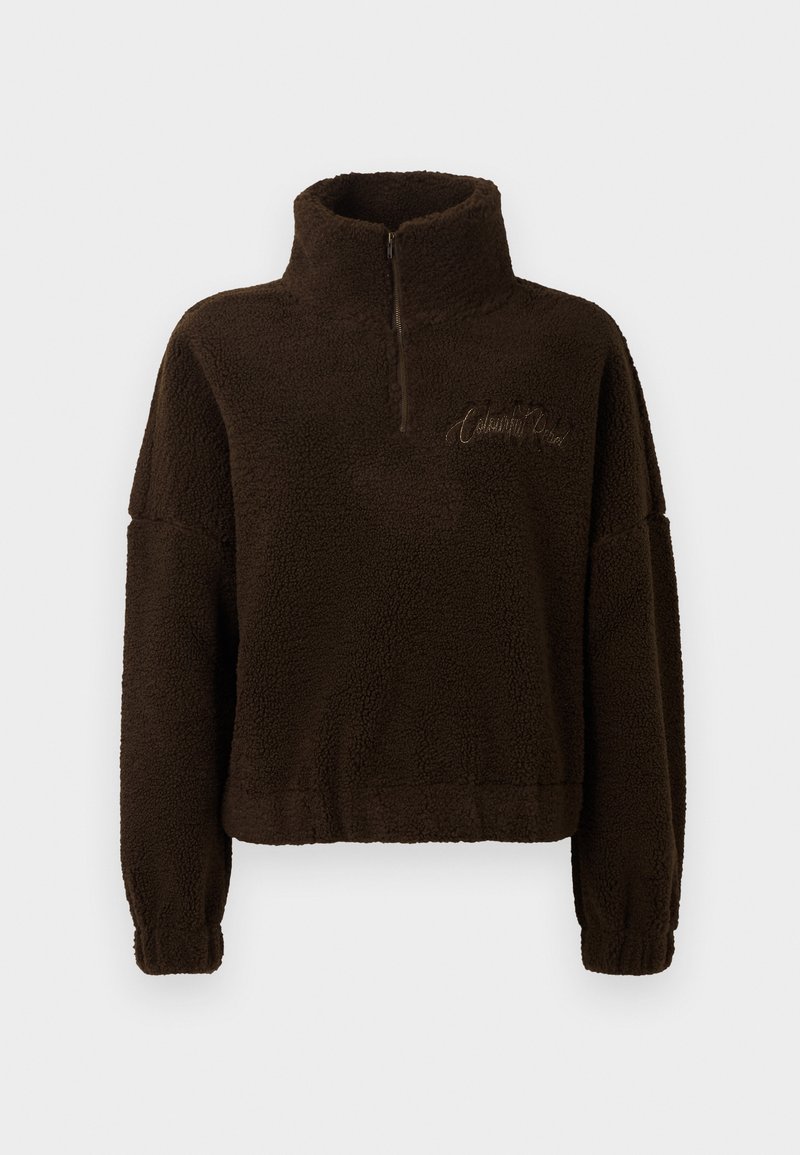 Colourful Rebel Fleece trui bruin