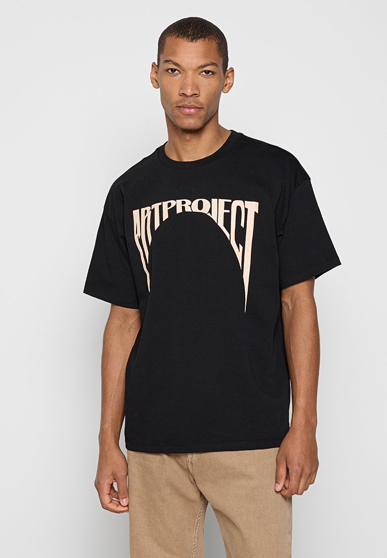 2Y Premium T-shirt print zwart