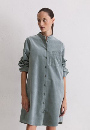 STYLE SHORT LENGTH LONGSLEEVE POCKET - Blousejurk - slate blue