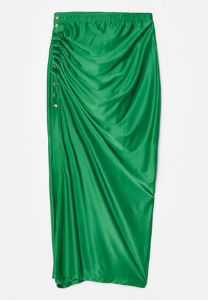 Rabanne JUPE - Jupe longue - vert emeraude