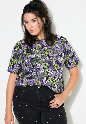 Studio Untold FLOWER - T-shirt print - dark purple