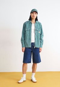 Carhartt WIP REYNOLD - Sommerjakke - silver pine dusky washed