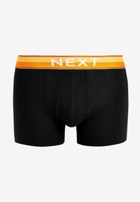 Next A FRONTS 10 PACK - Úzke boxerky - black bright colour waistband