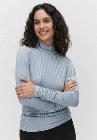 STOCKH LM Studio MARY LONG SLEEVE TOP - Pitkähihainen paita - light blue