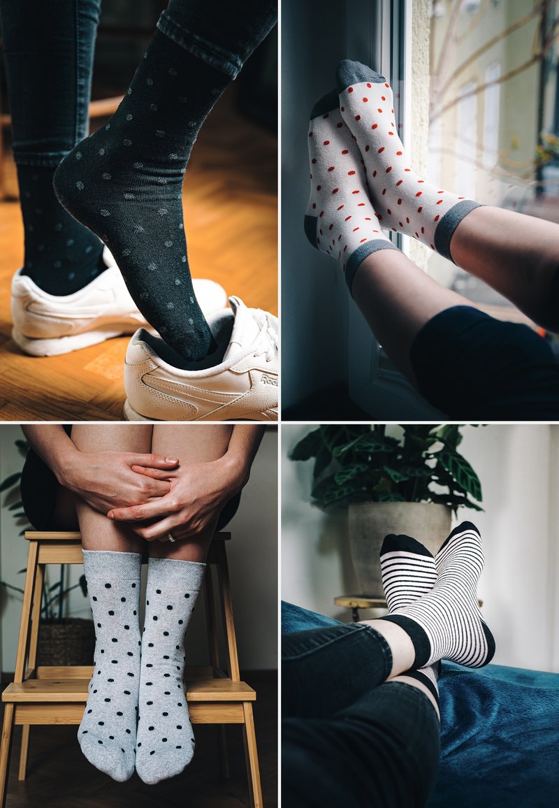 Damen Strumpfhosen | OCCULTO 10 PAAR MILKA Socken black-pink/pink meliert - CX81149 Damen Strumpfhosen | OCCULTO 10 PAAR MILKA Socken black-pink/pink meliert - CX81149