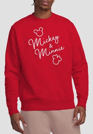 MICKEY MINNIE CLASSIC  - Sweatshirt - red