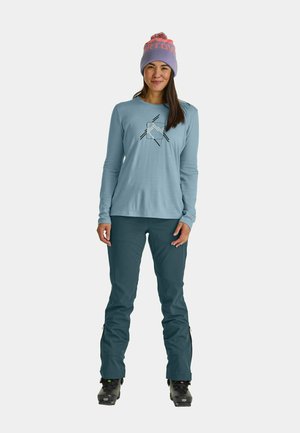 COL BECCHEI - Outdoor trousers - dark arctic grey