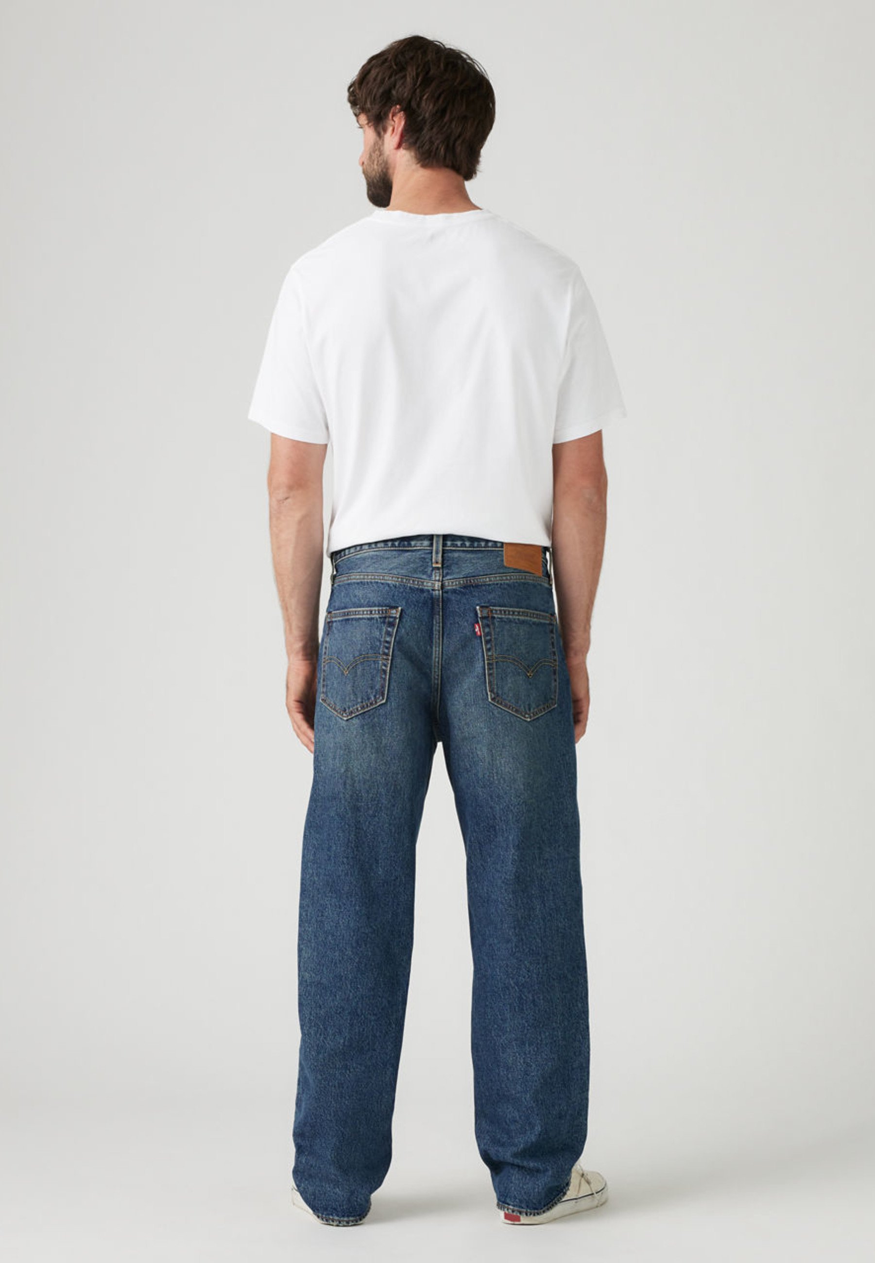 Levi's® 568® STAY LOOSE - Loose Jeans - aisle seat/dark-blue denim