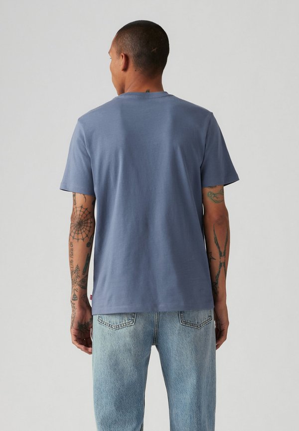 CLASSIC GRAPHIC TEE - Print T-shirt - batwing fill vintage indigo4