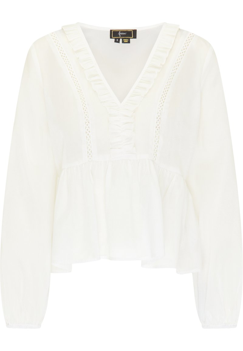 faina Blouse wit faina Blouse wit