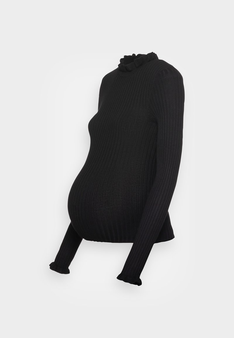 Pieces Maternity Jumper - black
