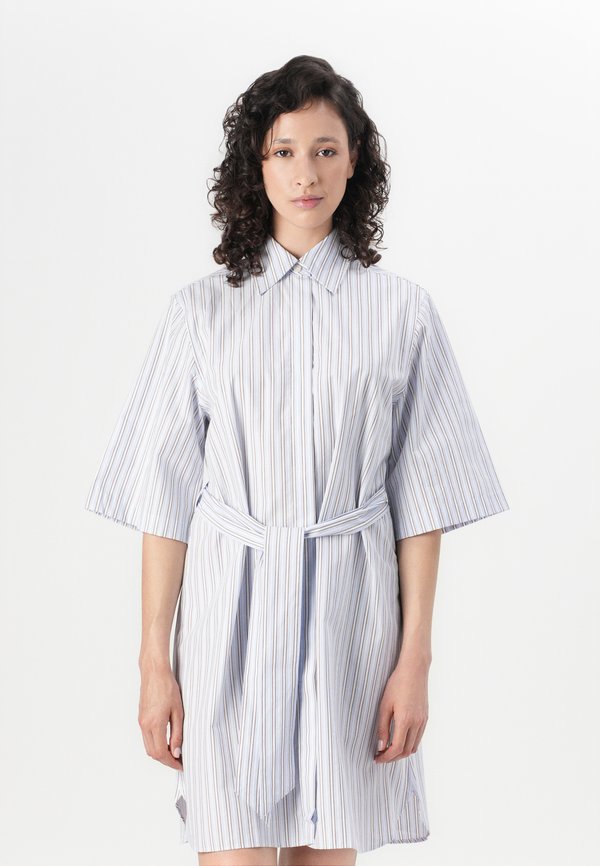 SLFELLEN STRIPED BOXY SHIRT DRESS - Shirt dress