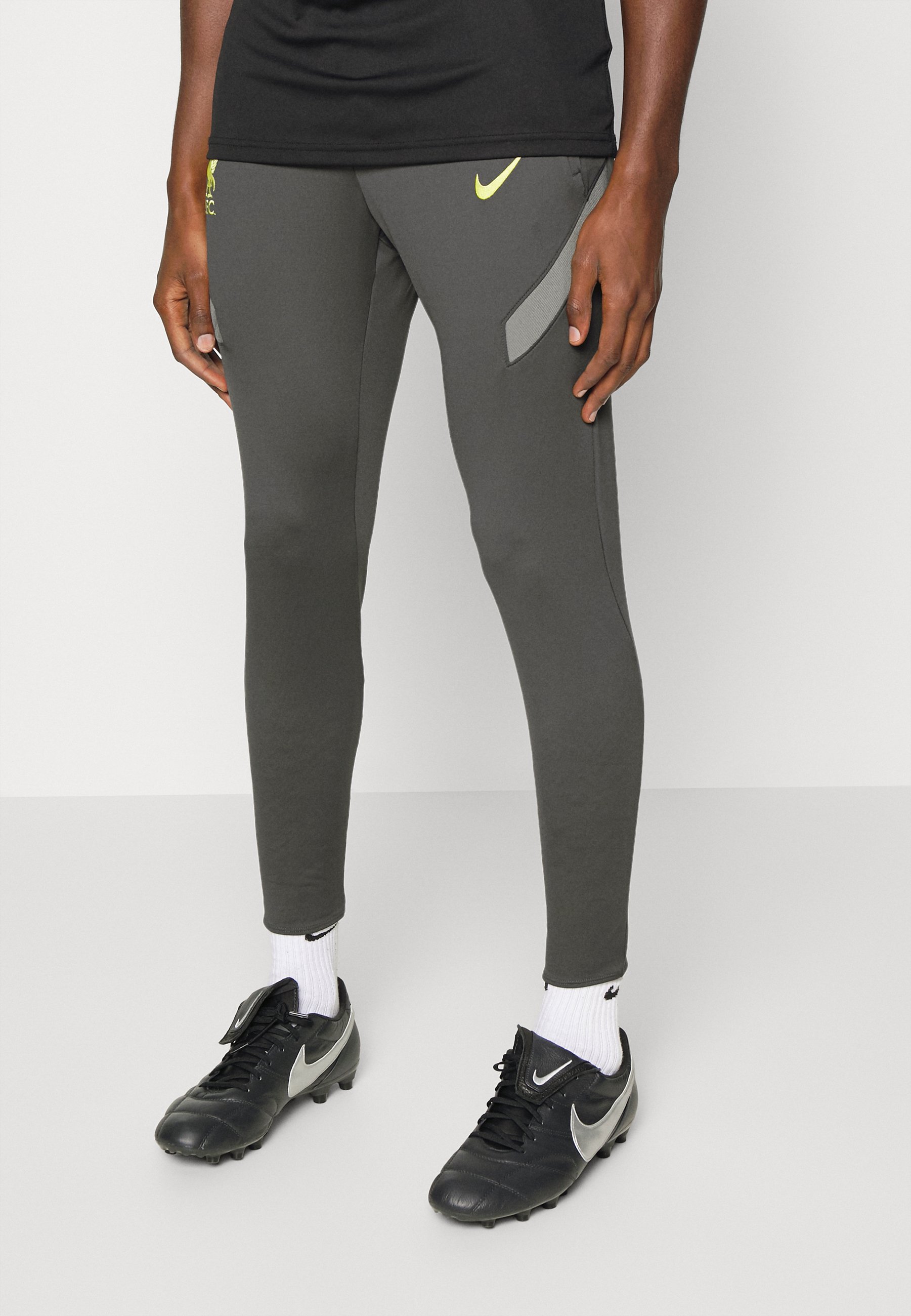 Nike Performance LIVERPOOL FC - Medias - anthracite/smoke grey/chrome  yellow/antracita - Zalando.es