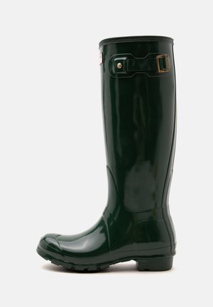 Hunter ORIGINAL, TALL 170 YRS ANNIVERSARY BOOT - Гумени ботуши - green
