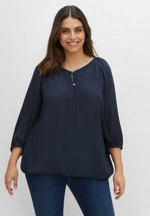 Sheego, Blouse - nachtblau