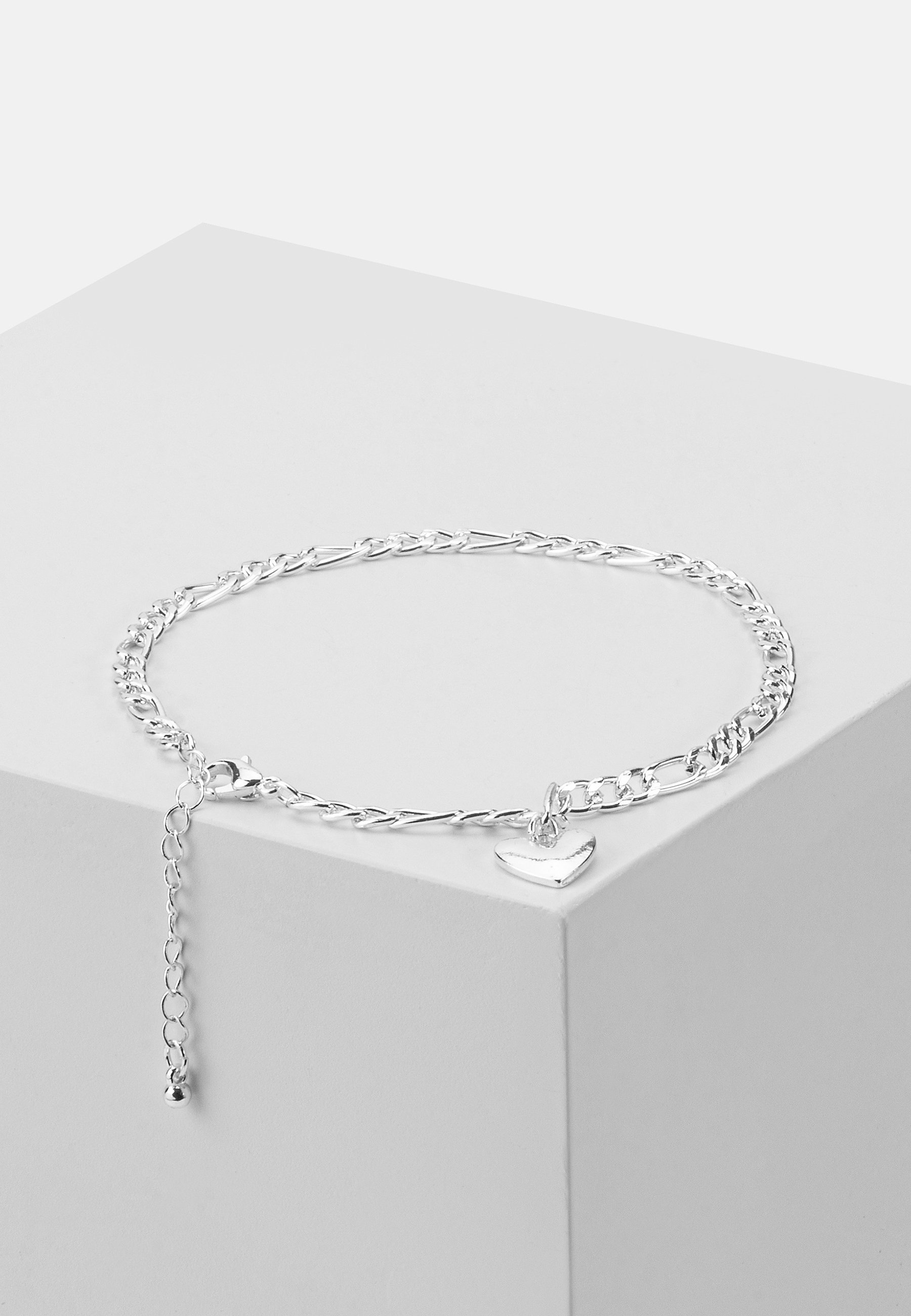 Six CHUNKY CHAIN FUSSKETTE - Enkelbandjes - silberfarben/zilverkleurig -  Zalando.nl