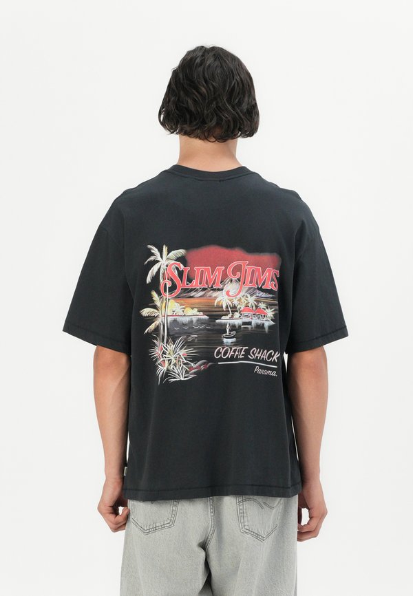 MALIK JIMS OVS SS TEE - Print T-shirt