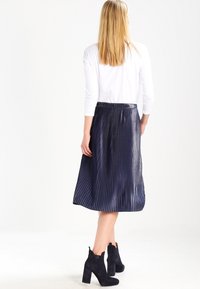 TOM TAILOR DENIM Gonna a pieghe - dark blue