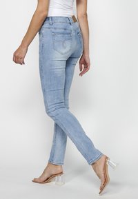 Koroshi Vaqueros pitillo - light blue