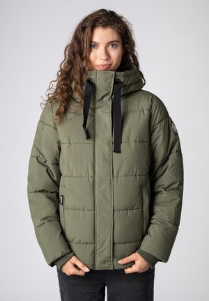 MIT KORDEL - Winterjacke - green