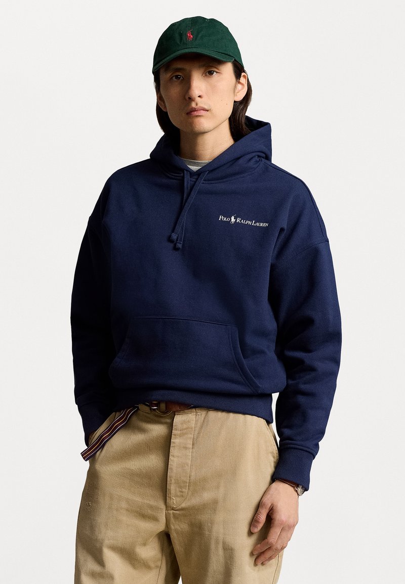 Polo Ralph Lauren RELAXED FIT LOGO FLEECE HOODIE - Hanorac - cruise navy