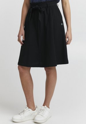 Oxmo OXLERKE - A-line skirt - black