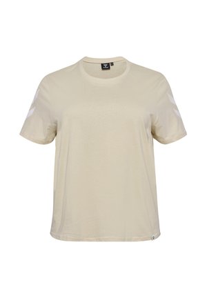 WO CHEVRON PLUS - T-shirt print - pumice stone