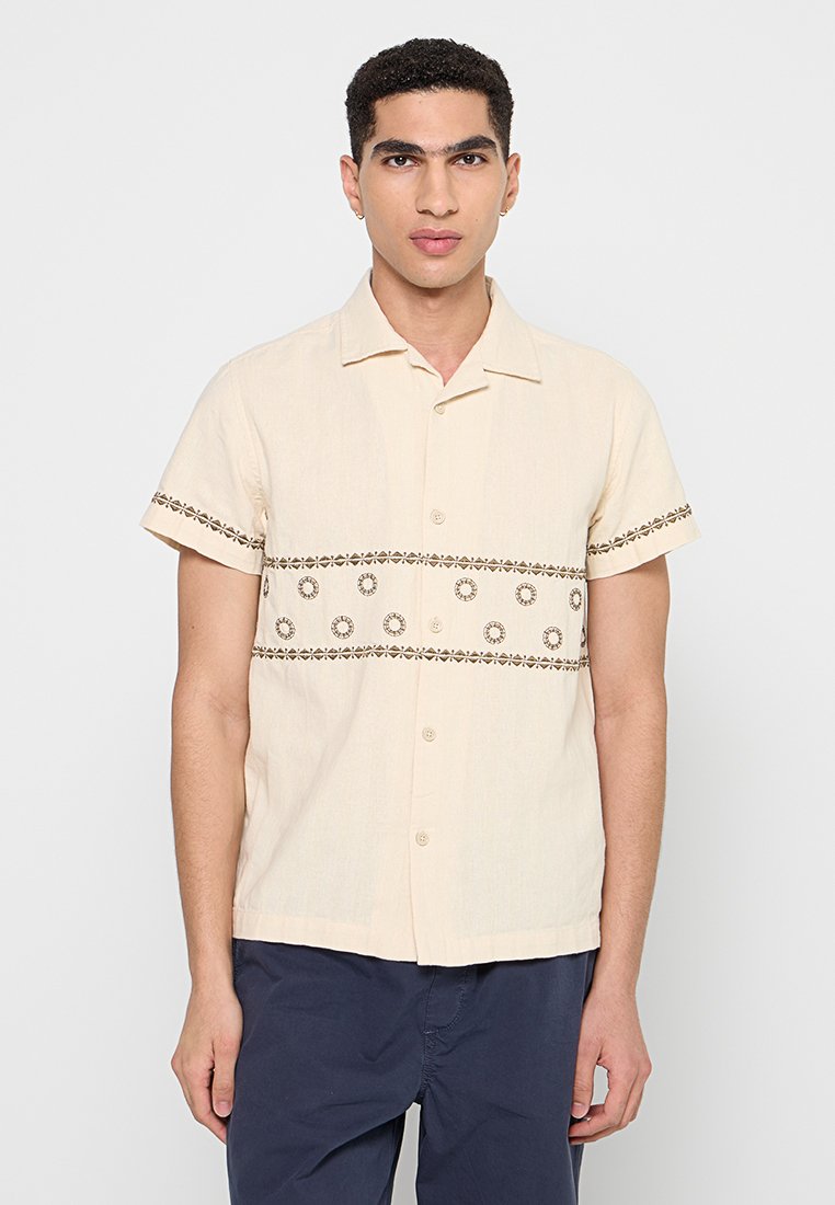 INDICODE JEANS Overhemd grijs gemêleerd